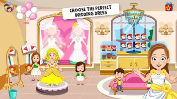 My Town: Wedding Day girl game Screenshot