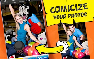 Photo Comics – Super Stickers Screenshot