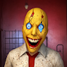 Scary evil horror icon