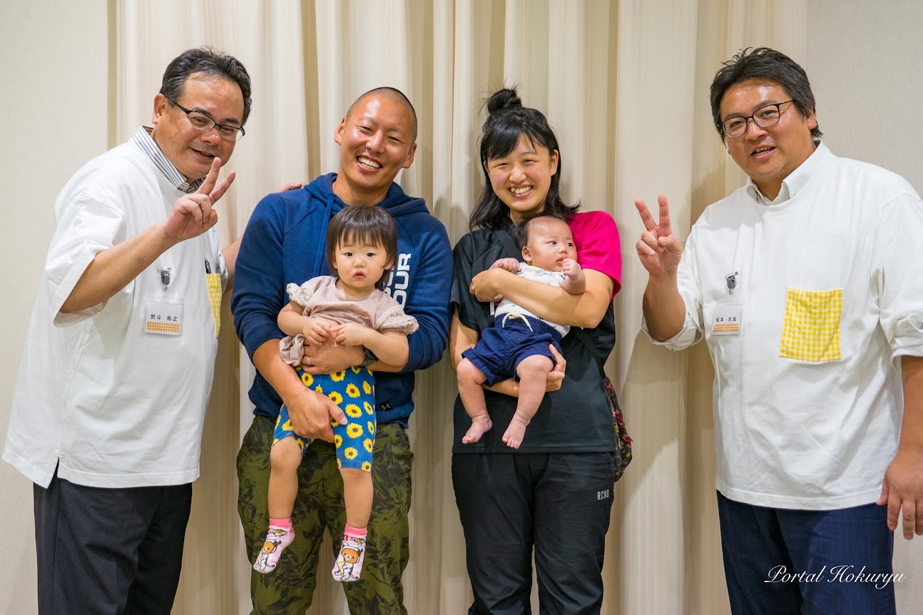 永澤佑介 様ご家族とパチリ