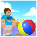 Swimming pool obby parkour icon