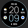 MNML Thin Watch face icon