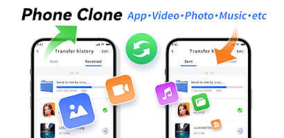 Phone Clone: Transfer Content Screenshot