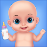 Cute boy daycare and dressup icon