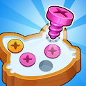 Wooden Screw Nuts Jam Puzzle icon