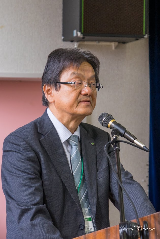 空知土地改良区・波田野啓三 事務局長
