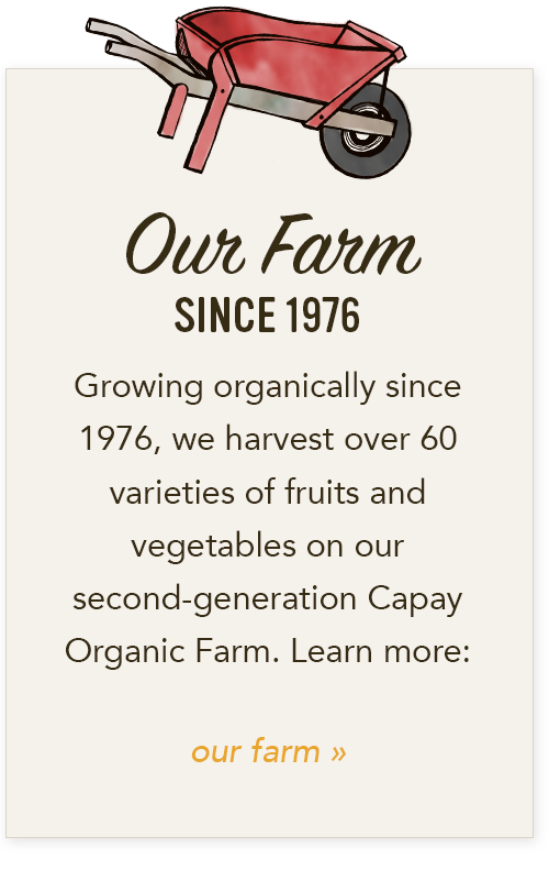 Capay Organic, an organic, second-generation family farm since 1976