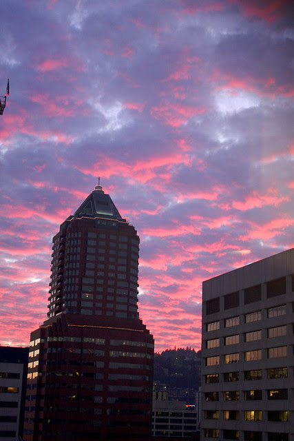 december sunset