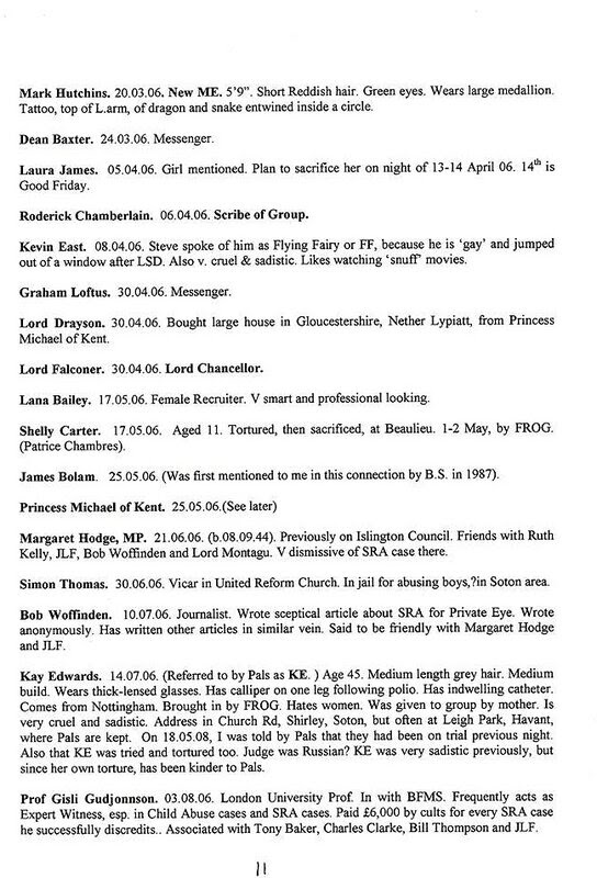 93545160 Scandale.Angleterre : Une liste éloquente de membres dun réseau pédo satanique