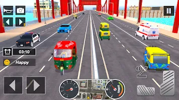 Tuk Tuk Auto Rickshaw Game Screenshot