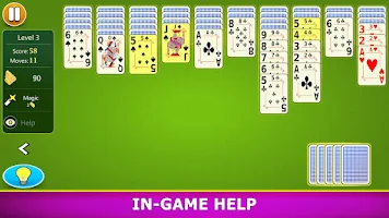 Spider Solitaire Mobile Screenshot
