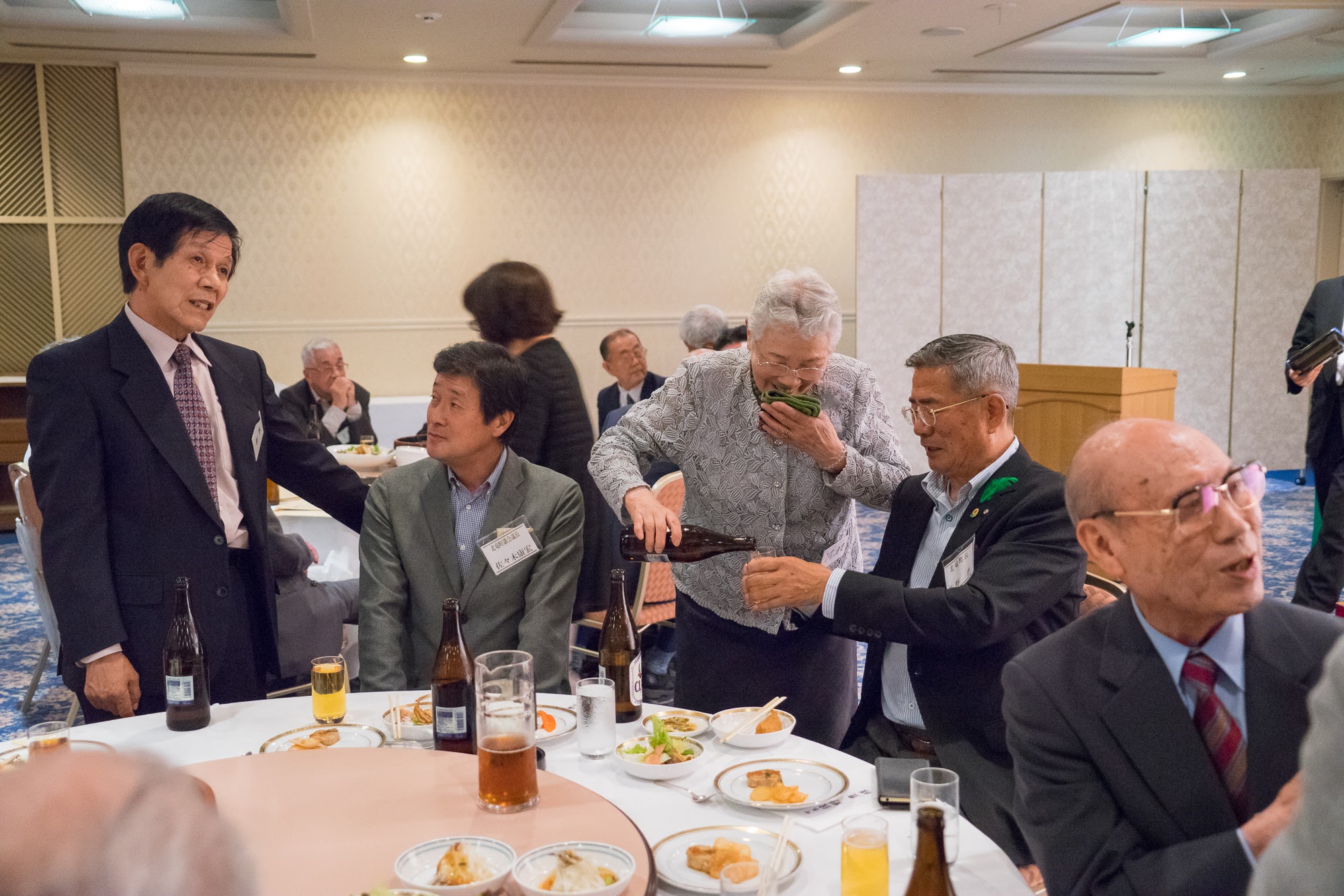 懇親会の模様