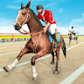 Mounted Horse Racing Games icon