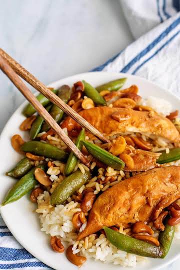 Crock Pot Cashew Chicken - Southern Plate