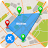 GPS Land Area Measure icon