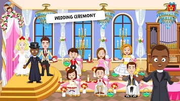 My Town: Wedding Day girl game Screenshot